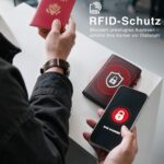 TENBST Slim Wallet Herren mit RFID-Schutz – Kompaktes Kartenetui aus Kunstleder – Bild 7