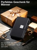 SEMORID Slim Geldbörse Herren mit RFID-Schutz & Pop-up Kartenfach – Ultradünnes Portmonee – Bild 9