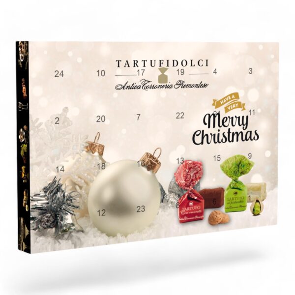 C&T Tartufi Trüffelpralinen Adventskalender 2026 – 24 handgemachte italienische Pralinen