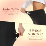 Missluck 2er Pack Thermoleggings Damen mit Seitentaschen – Fleece gefüttert & High Waist – Bild 4