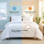 Aisbo Ganzjahresdecke 200x220 cm – Steppbettdecke mit Mikrofaser & Polyester-Füllung – Bild 4