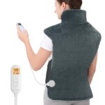 Comfytemp Gewichtetes Heizkissen für Rücken & Nacken – 9 Wärmestufen mit Abschaltautomatik