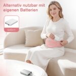 Comfytemp Heizgürtel 16x150cm mit 5000mAh Akku – Kabellos Wärmegürtel für Bauch & Rücken – Bild 5