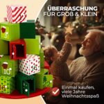 Spielwerk Adventskalender zum Selberbefüllen – Wiederverwendbarer Holz-Geschenkeberg – Bild 5