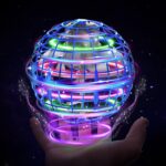 XINHOME Fliegender Ball mit RGB-LED – Interaktives Hover Spielzeug für Kinder 6–12 Jahre