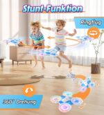 Korffe Mini Drohne für Kinder ab 6 Jahren – RC Flugzeug mit LED Lichtern für Indoor & Outdoor – Bild 5