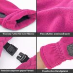 Arcweg Kinder-Winterhandschuhe Fleece mit Touchscreen – Warm & rutschfest für Sport – Bild 4