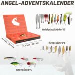 Funzhan Angeln Adventskalender 2026 – 27-teiliges Köder-Set für Männer & Teenager – Bild 2