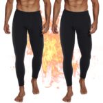 DDOBB Thermo Lang Unterhosen Herren 2er Pack – Wärmeisolierung & Atmungsaktivität für Winter