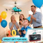 XIKOTEC RC Hubschrauber 31 cm – Ferngesteuert mit 2 Akkus & LED für Kinder ab 8 Jahren – Bild 7
