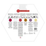 pajoma Adventskalender 2026 – 24 Duft-Teelichter mit Glashalter für die Weihnachtszeit – Bild 4