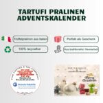 C&T Tartufi Trüffelpralinen Adventskalender 2026 – 24 handgemachte italienische Pralinen – Bild 2