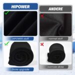HIPOWER Thermo Leggings Damen gefüttert – Verdickte Winterleggings mit Fleece für Wärmeschutz – Bild 4