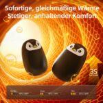 FANDLISS Handwärmer 2er-Set elektrisch 8000mAh – 3 Wärmestufen bis 9h Laufzeit – Bild 3