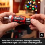 Einhell 48-teiliger Werkzeug-Adventskalender 2026 – Komplett-Set mit Ratschen-Schrauber & M-Case – Bild 7
