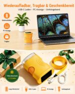 Ashfly Digitales Kindermikroskop 200x mit HD 2.0" Display – Tragbar & Wiederaufladbar – Bild 5