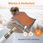 Comfytemp Gewichtetes Heizkissen für Rücken & Nacken – 9 Wärmestufen mit Abschaltautomatik – Bild 5