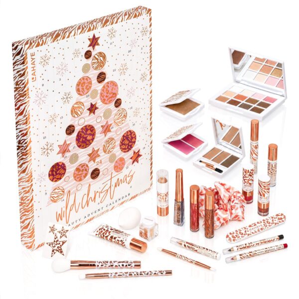 LAHAYE WILD X-MAS Adventskalender 2026 – 24 Premium Make-up Produkte im Wert von 100 €