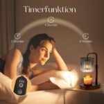 Staymoment Kerzenwärmer mit Timer & Dimmer – Elektrische Duftlampe für sicheren Kerzengenuss – Bild 6