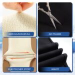 HIPOWER Thermo Leggings Damen gefüttert – Verdickte Winterleggings mit Fleece für Wärmeschutz – Bild 3