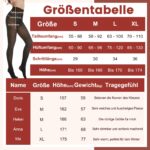 DDOBB 2er Pack Thermo-Strumpfhose Damen – Fleece gefüttert für Winter & Herbst – Bild 5
