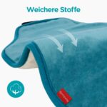 Comfytemp Rücken Heizkissen 39x61cm mit 9 Wärmestufen – Elektrisches Wärmegürtel für Rückenschmerzen – Bild 8