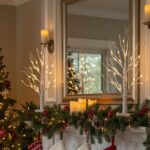 EAMBRITE 2er Set LED Lichterbaum 60cm mit 24 Warmweiss LEDs – Dekorative Lichterzweige für Zuhause – Bild 8