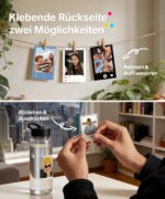 Liene Pearl N200 Pro Nachfüllset: 50 Fotopapier & 5 Farbbänder – Sofort haftend & wasserfest – Bild 10