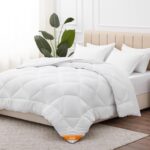 Aisbo Winterbettdecke 200x220 cm mit 450 GSM – Wärmende Steppdecke für erholsamen Schlaf – Bild 2