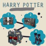 Harry Potter Adventskalender mit 12 Paar Socken – Magisches Weihnachtsgeschenk für Fans – Bild 2
