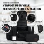 Obics Kulturbeutel XL 8L mit Spiegel & Aufhänger – Waschtasche für Damen & Herren – Bild 4