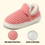 Misolin Hausschuhe Damen & Herren mit Memory Foam – Warme Pantoffeln für Winter – Bild 4