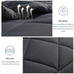 WAVVE Ganzjahresdecke 135x200 cm – Mikrofaser Steppdecke mit 300gsm Füllung – Bild 6