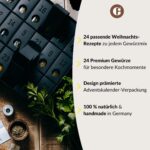 MEIN GENUSS Gewürz-Adventskalender 2026 – 24 edle Kräuter & Gewürzmischungen mit Rezepten – Bild 6