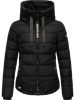 Navahoo Damen Winter-Steppjacke Amayaa – Warme Hüftlänge mit Kapuze