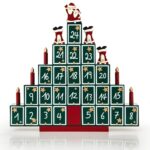 Spielwerk Adventskalender Tannenbaum zum Befüllen – Wiederverwendbar aus Holz – Bild 5