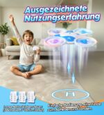 Korffe Mini Drohne für Kinder ab 6 Jahren – RC Flugzeug mit LED Lichtern für Indoor & Outdoor – Bild 3