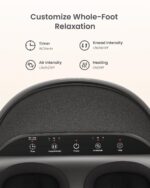 RENPHO Fussmassgaegerät mit Wärmefunktion – Shiatsu Elektromassage bis Grösse 47 – Bild 6