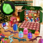 LOCYFENS Adventskalender 2026 – 24 Dracheneier mit beweglichen Drachen-Figuren für Kinder ab 3+ – Bild 5
