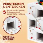 SPIELWERK® Adventskalender Winterlandschaft – Holz-Adventskalender zum Selberbefüllen – Bild 4