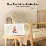 KeaBabies Handabdruck & Fussabdruck Set mit Bilderrahmen – Personalisiertes Neugeborenen Andenken – Bild 4