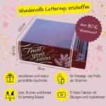 ONLINE Handlettering Adventskalender 2026 – Kreativ-Set mit 25+ Produkten für Lettering & Aquarell – Bild 4