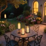 SoulBay LED Kerzen 4er Set Aufladbar – Blasfunktion & Fernbedienung für sichere Dekoration – Bild 8