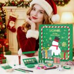 UCANBE Adventskalender Makeup 2026 – 24-teiliges Beauty-Set mit Lidschatten, Lippenstift & Tools – Bild 3