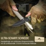 Purple Dragon Outdoor Messer & Axt Set mit D2 Stahl – Handgeschmiedet für Survival & Camping – Bild 5