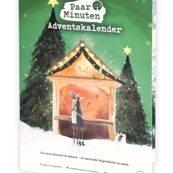 PaarMinuten Adventskalender 2026 – Doppelkalender mit 24 Erlebnissen für Paare