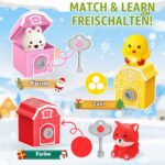 HappyGoLucky Adventskalender 2026 Dschungeltiere – Lernspielzeug für Kinder 1-3 Jahre – Bild 4