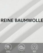 EKLENTSON Langarm T-Shirt Herren Baumwolle – Komfortables Basic Shirt Regular Fit – Bild 6