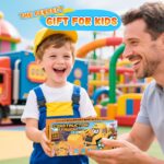 HappyGoLucky RC Bagger 2.4Ghz – Ferngesteuertes Baufahrzeug mit LED für Kinder ab 2 Jahren – Bild 2