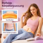 Comfytemp Wärmegürtel Periode mit Massage & Infrarot – Kabelloses Heizkissen für Menstruation – Bild 4